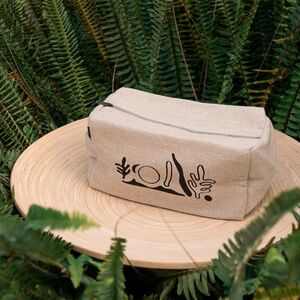 Annmarie Gianni Skincare Hemp Cosmetic Bag